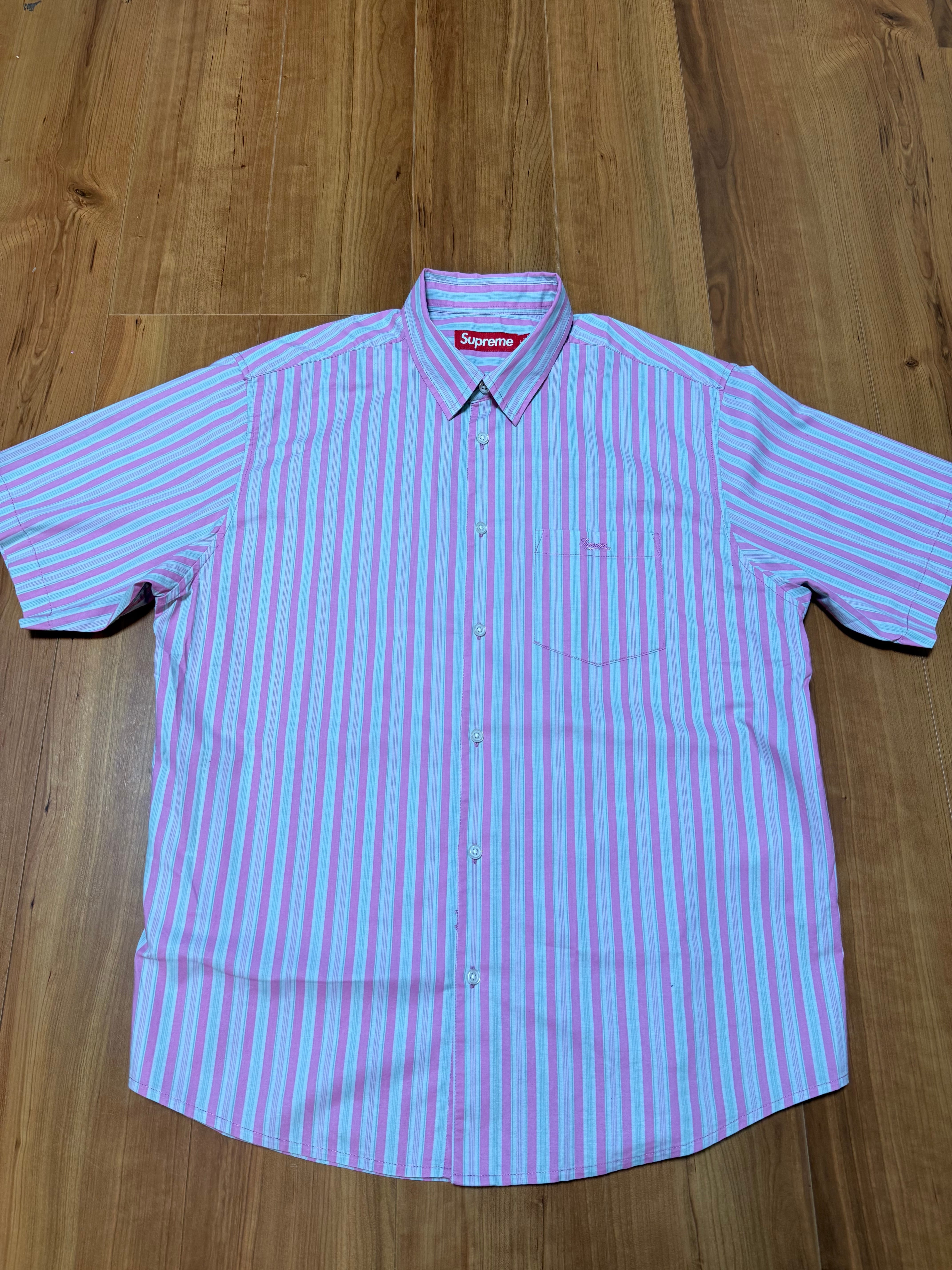 Supreme Plaid Knit S/S Polo 