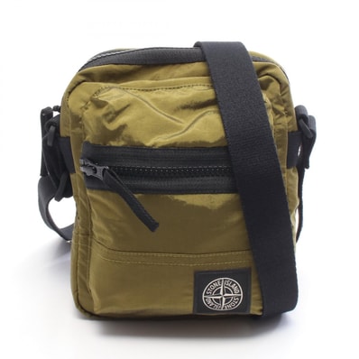 ストーンアイランド STONE ISLAND ロゴパッチ ショルダーバッグ バッグ ナイロン メンズ レディース カーキ系 / ブラック系 L2S159200015V005R 【新品】