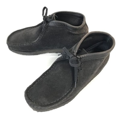 REGAL★スエード本革/ワラビー/デザートブーツ【24.5/暗茶/BROWN】Shoes◆pWB80-2