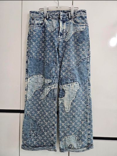 Louis Vuitton x NIGO MONOGRAM PATCHWORK REG DENIM "Denim"