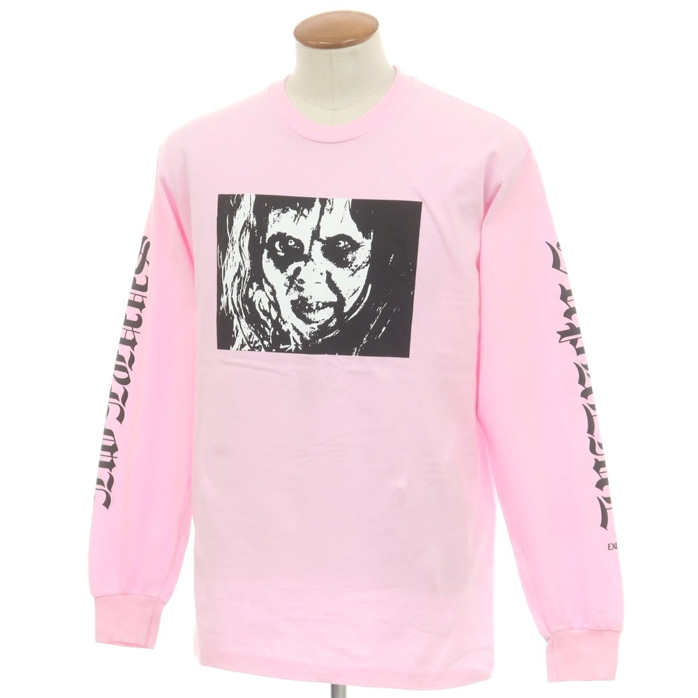 【中古】シュプリーム Supreme ×The Exorcist × 楳図かずお 2025年秋冬 The Exorcist Mother L/S Tee 長袖Tシャツ ライトピンク【サイズM】【メンズ】
