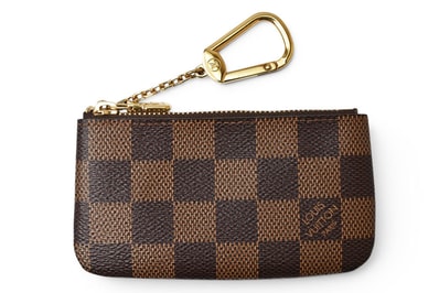 ルイヴィトン 小銭入れ/キーケース/コインケース LOUIS VUITTON ダミエ ポシェット・クレ N62658 小銭入れ【中古】