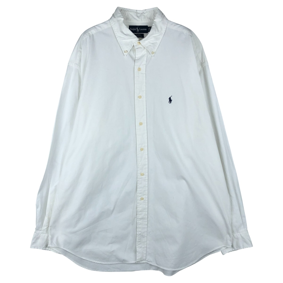 古着 ラルフローレン Ralph Lauren BLAKE 長袖 ボタンダウンシャツ メンズXL相当/eaa610563