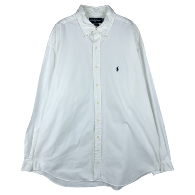 古着 ラルフローレン Ralph Lauren BLAKE 長袖 ボタンダウンシャツ メンズXL相当/eaa610563