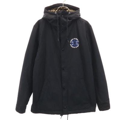 XLARGE エクストララージ フーディー コーチジャケット S ブラック