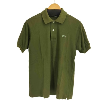 ワンポイント刺繍 鹿の子 S/S ポロシャツ【1142499158585】