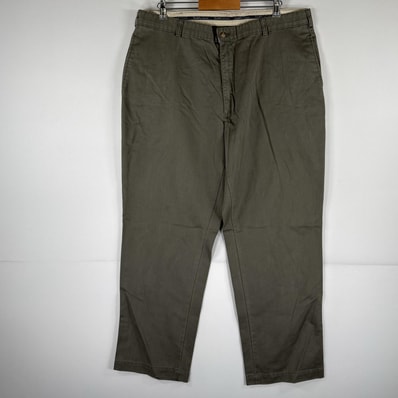 古着 ポロバイラルフローレン Polo by Ralph Lauren チノパンツ ポロチノ ワンポイント スラックス 大きいサイズ w40 L30 グレー メンズ