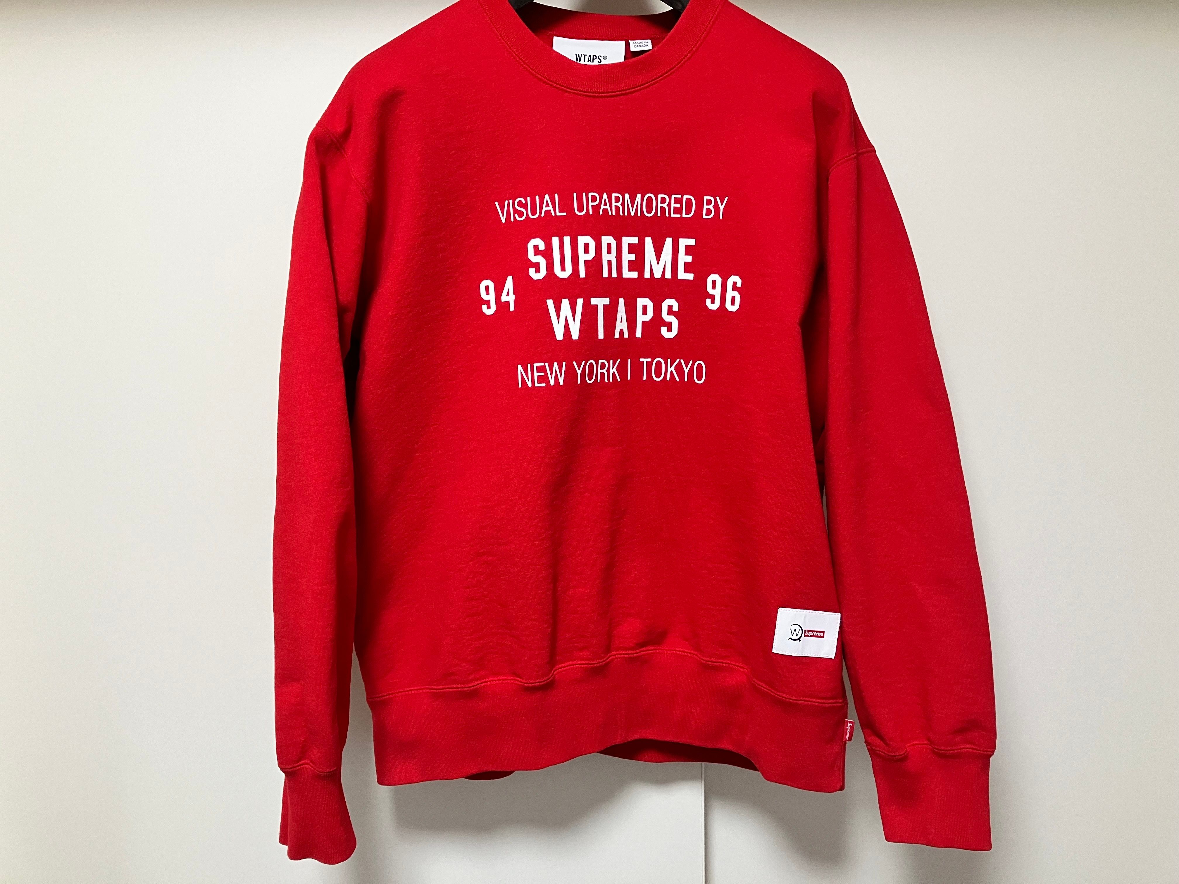 Supreme / WTAPS Crewneck "Red"
