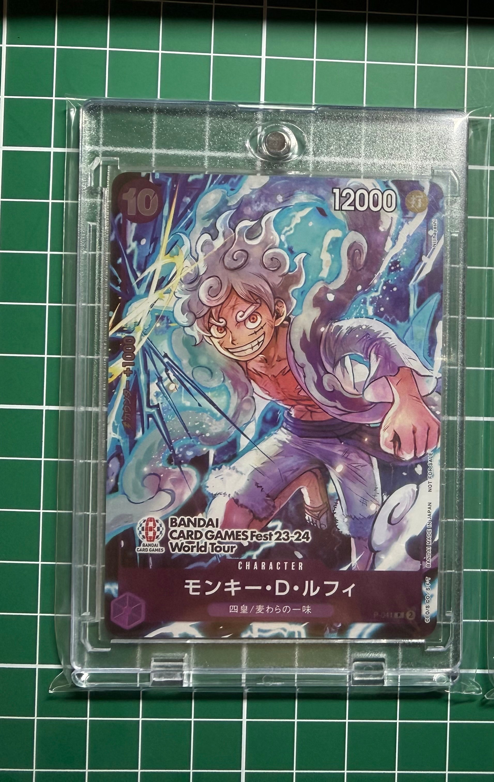 モンキー・D・ルフィ P [P-041] (BANDAI CARD GAMES Fest23-24 World Tour)
