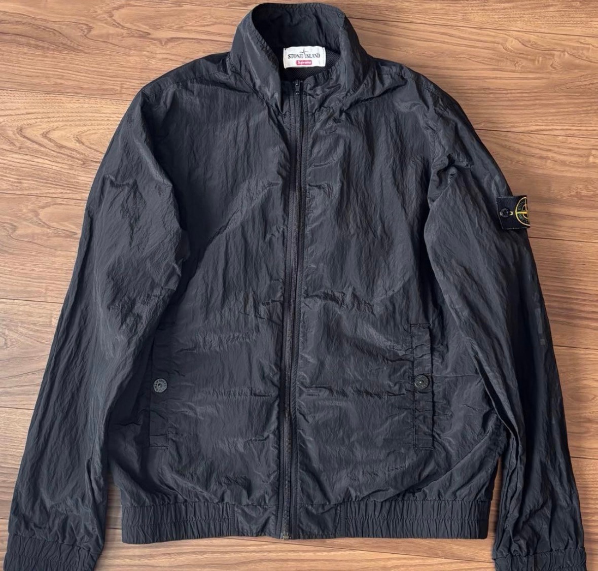 激レア STONE ISLAND × SUPREME ナイロンメタル ジャケット
