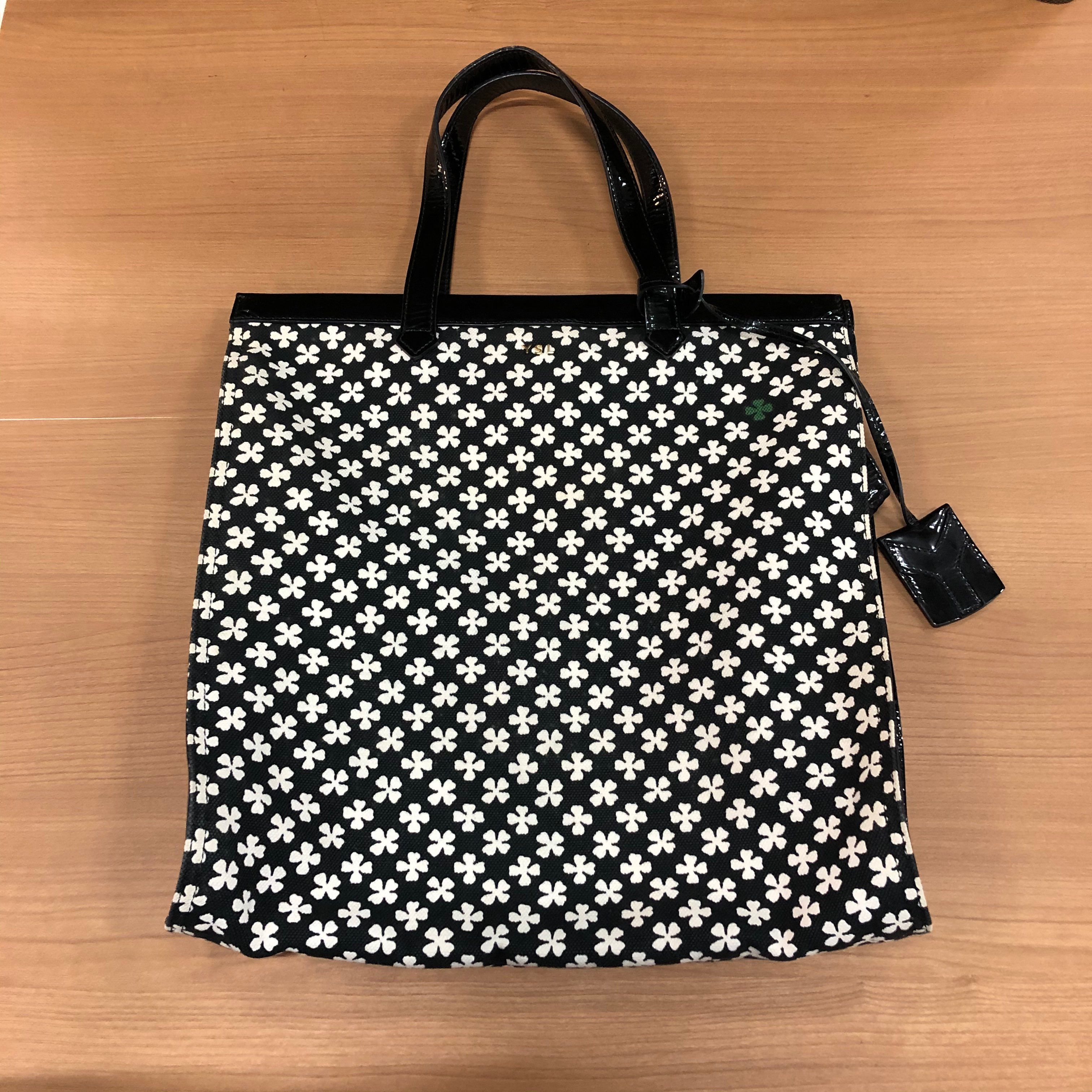 Saint Laurent Canvas Tote Bag