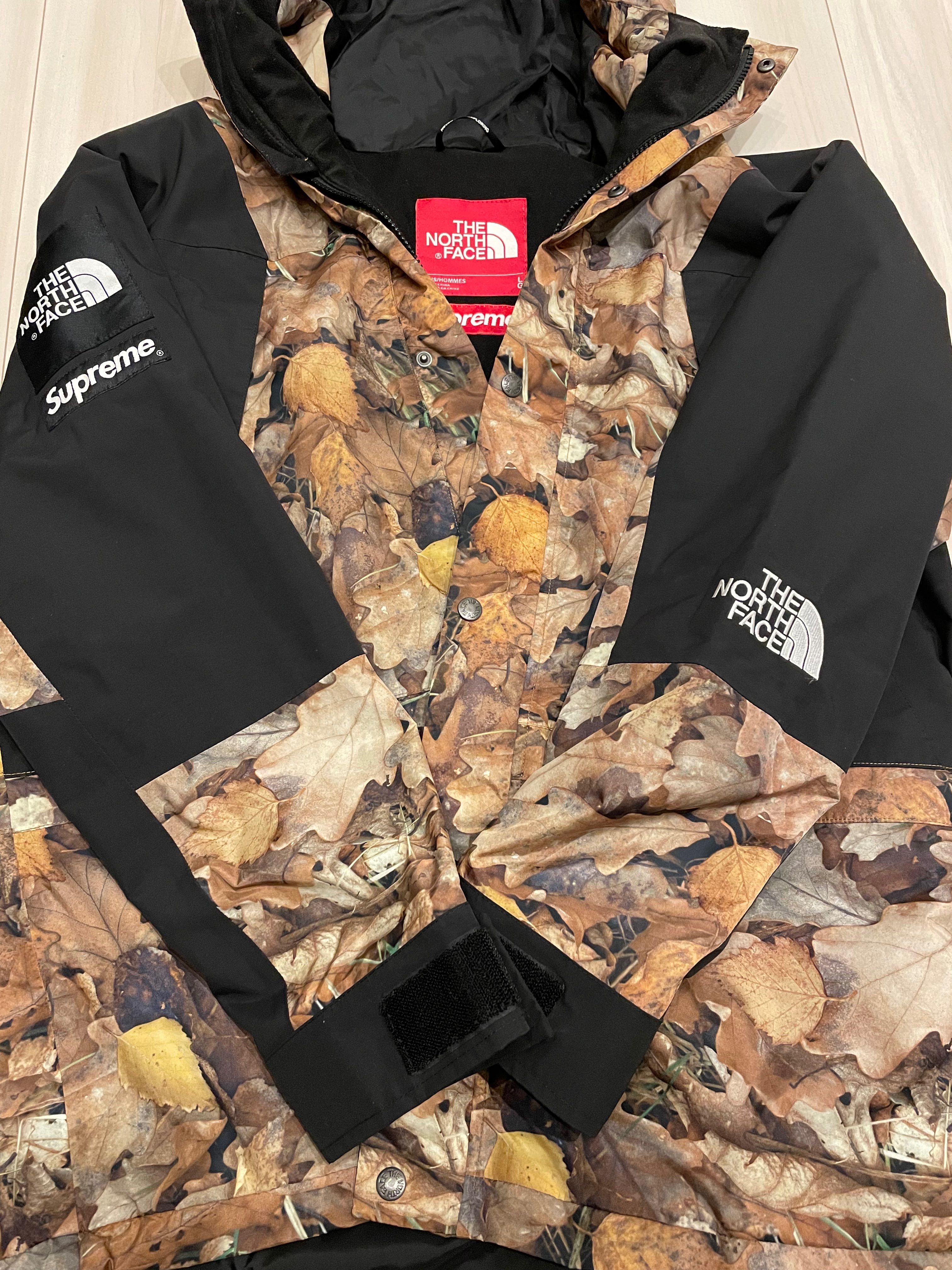 Supreme x The North Face Leaves Mountain Light Jacket "Leaves"