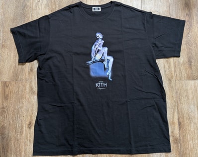 Kith x Nanzuka Gallery Sorayama Model A Stitch Tee "Black"