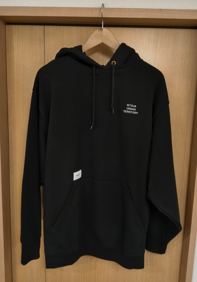 WTAPS Wut / Hoody / Cotton "Black"