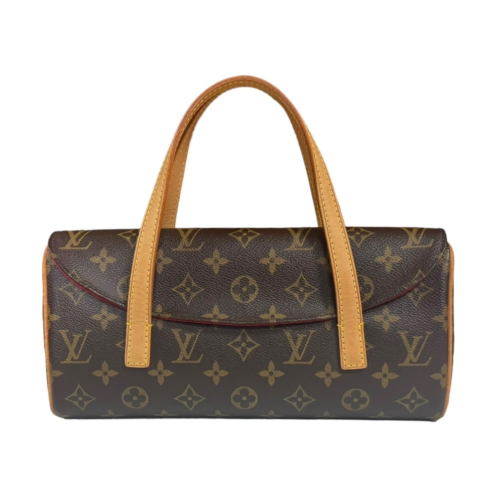 ルイヴィトン ソナチネ モノグラム ハンドバッグ モノグラムキャンバス M51902 ブラウン レディース LOUIS VUITTON  中古