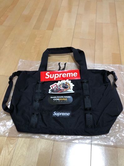 Supreme Zip Tote 25L "Black" (20FW)