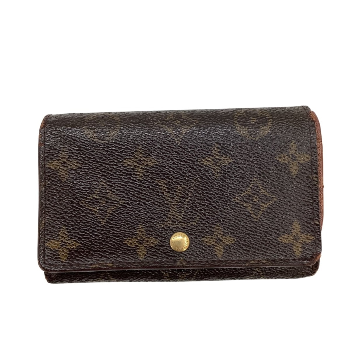 ♪♪LOUIS VUITTON ルイヴィトン モノグラム ポルト モネ・ビエ トレゾール CT0064 2つ折り財布 M61730