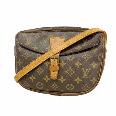 【6dd4673】ルイヴィトン ショルダーバッグ モノグラム ジュヌフィーユMM M51226 ブラウン【中古】レディース