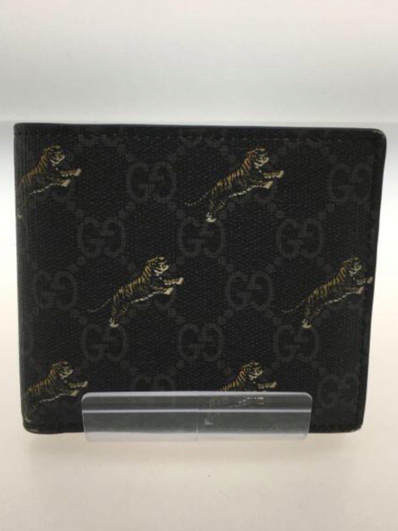 GUCCI GG Supreme Tiger Print Wallet