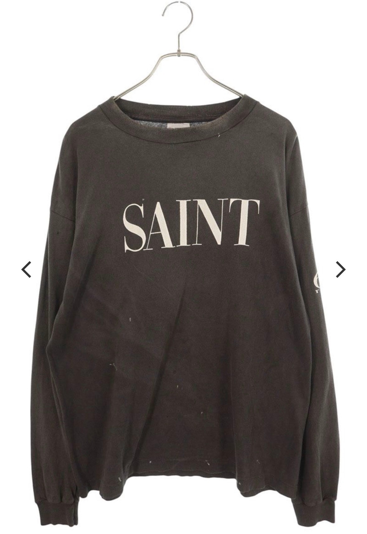 Saint Mxxxxxx LS T-Shirt Saint 666 "Black"