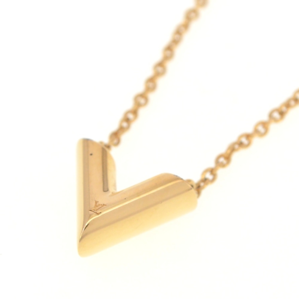 ルイ・ヴィトン LOUIS VUITTON M61083 ネックレス エセンシャルV GP レディース S#141208