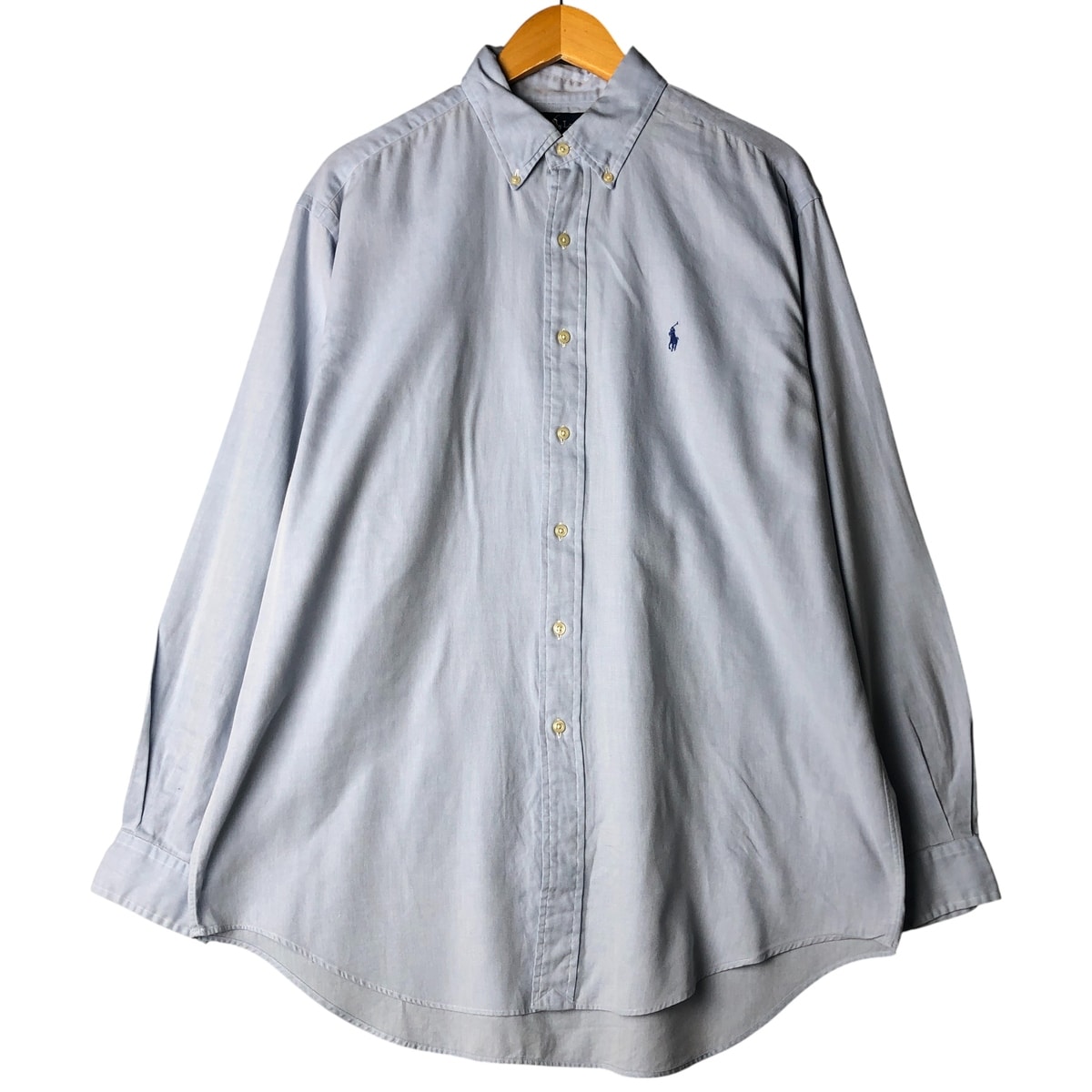 古着 ラルフローレン Ralph Lauren YARMOUTH 長袖 ボタンダウンシャツ メンズL相当/eaa596584