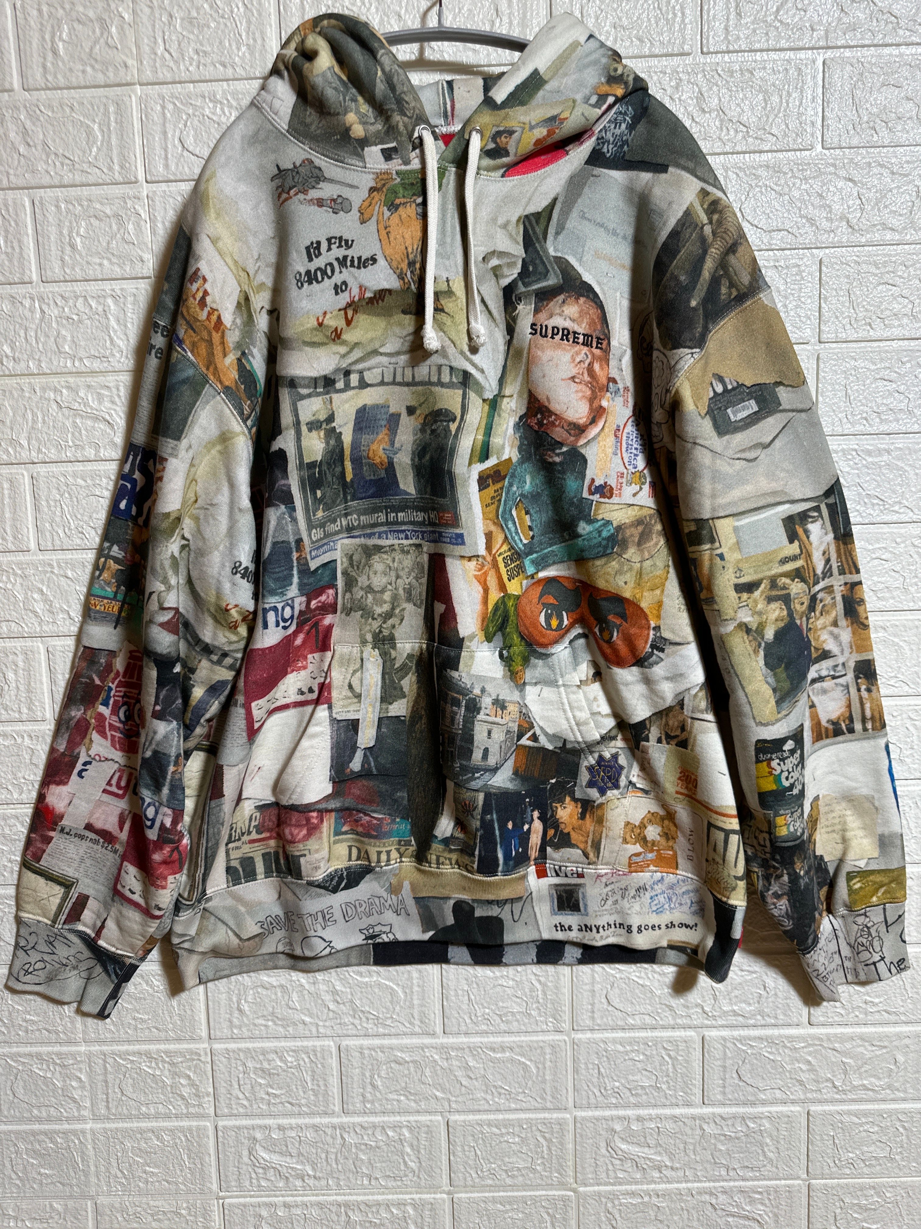Supreme Dash's Wall Hooded Sweatshirt "Multi"