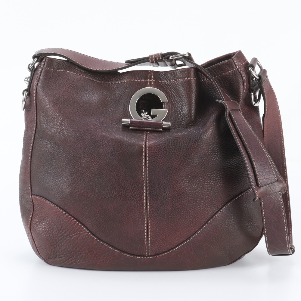 ■美品 グッチ247398 ショルダーバッグ レザー