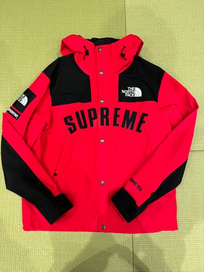 Supreme x The North Face Arc Logo Mountain Parka "Red"