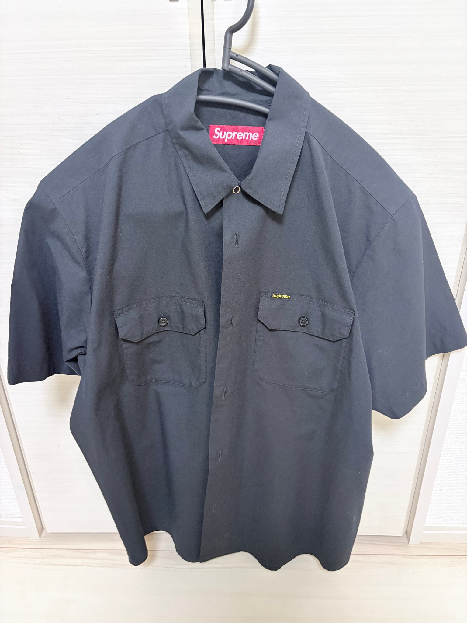 Supreme Ghostface S/S Work Shirt "Black"