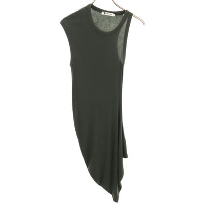 Alexander Wang アレキサンダーワン ノースリーブ アシンメトリー ワンピース M カーキ系