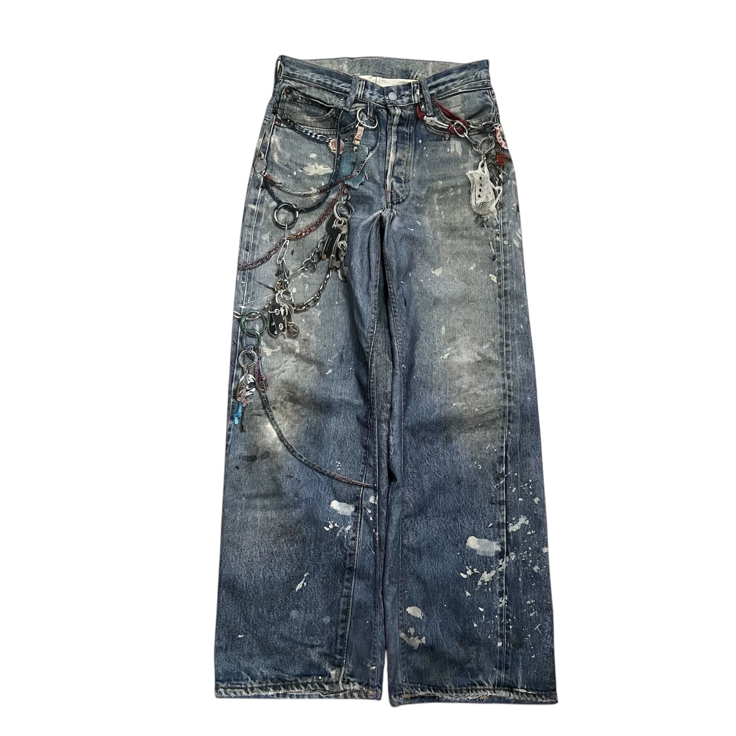 Acne Studios Baggy Fit Trousers FN-WN-TROU001290 "Mid Blue"