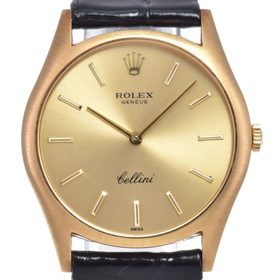 ロレックス ROLEX 3804 ヴィンテージ チェリーニ Cal.1601 ゴールド 手巻き メンズ 美品 腕時計 N#148718