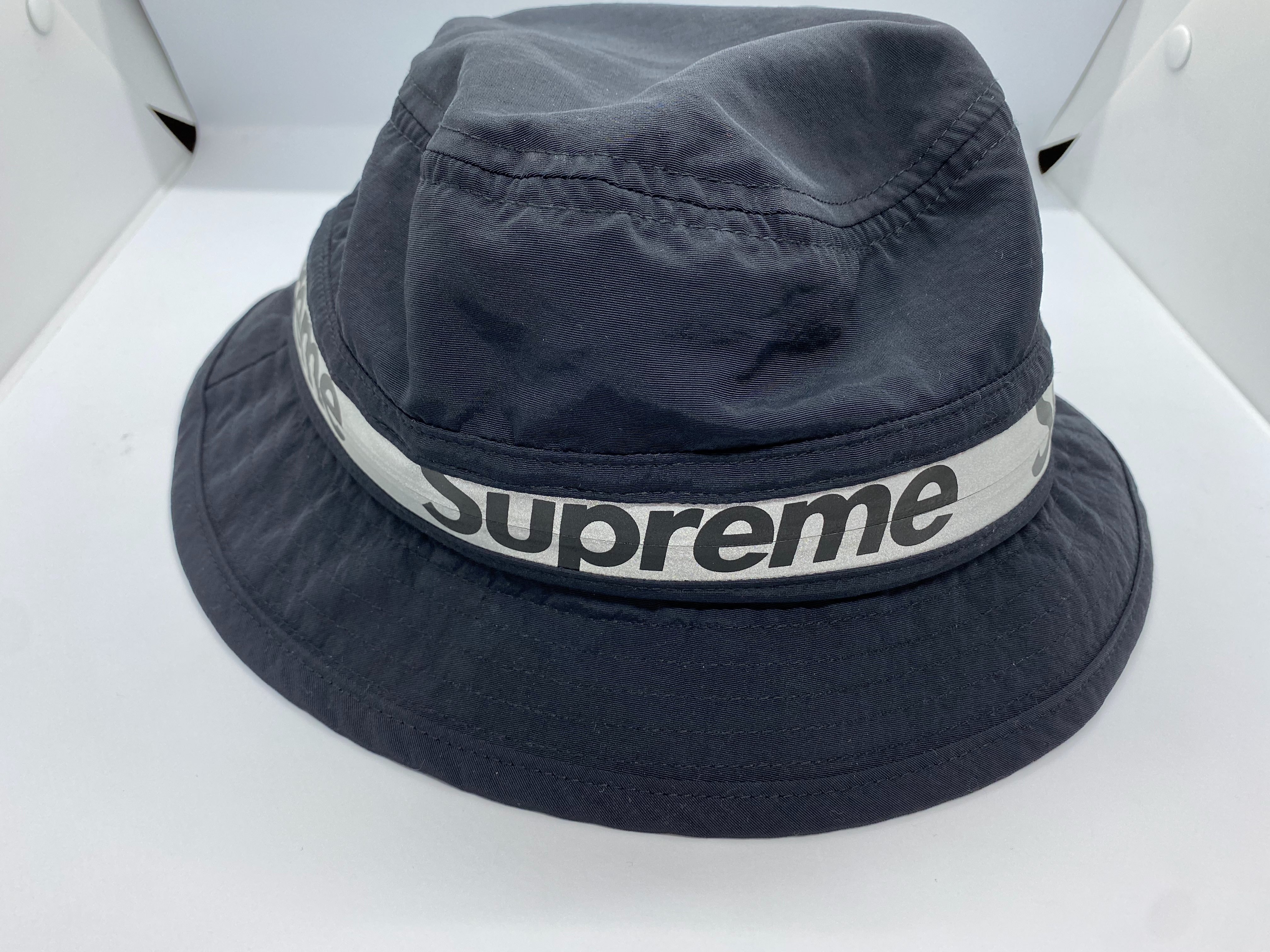 Supreme Reflective Zip Crusher "Black"