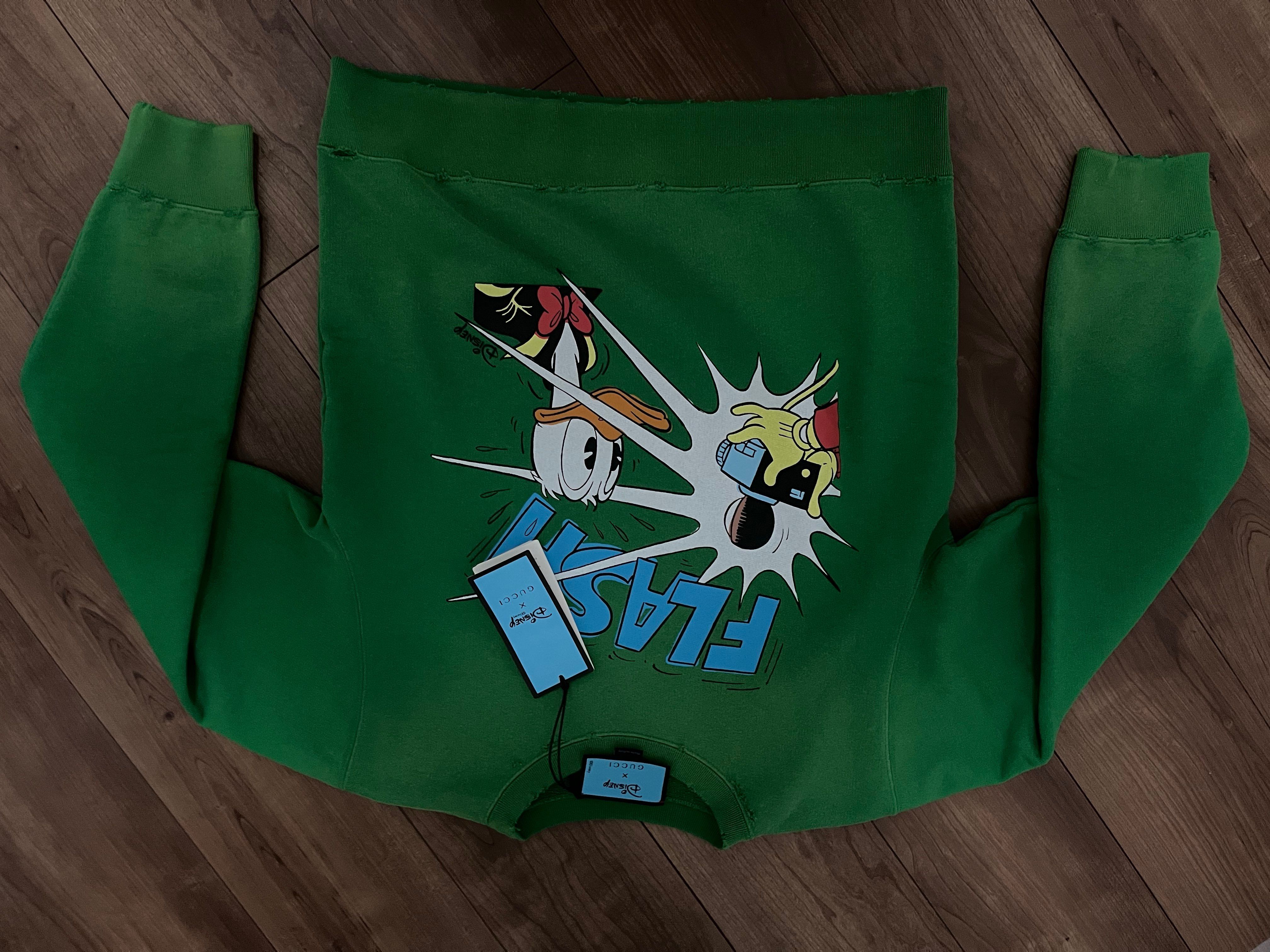 GUCCI x Disney Donald Duck Sweatshirt "Green"