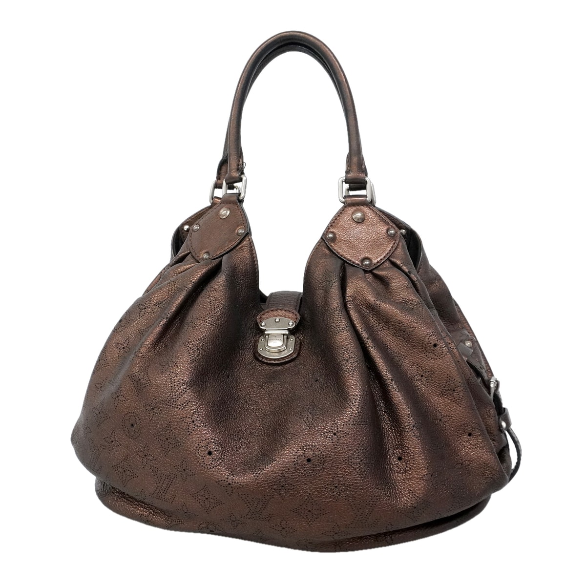 ★最終価格【6hf6424】ルイヴィトン トートバッグ マヒナ L M95766 モルドレ【中古】レディース