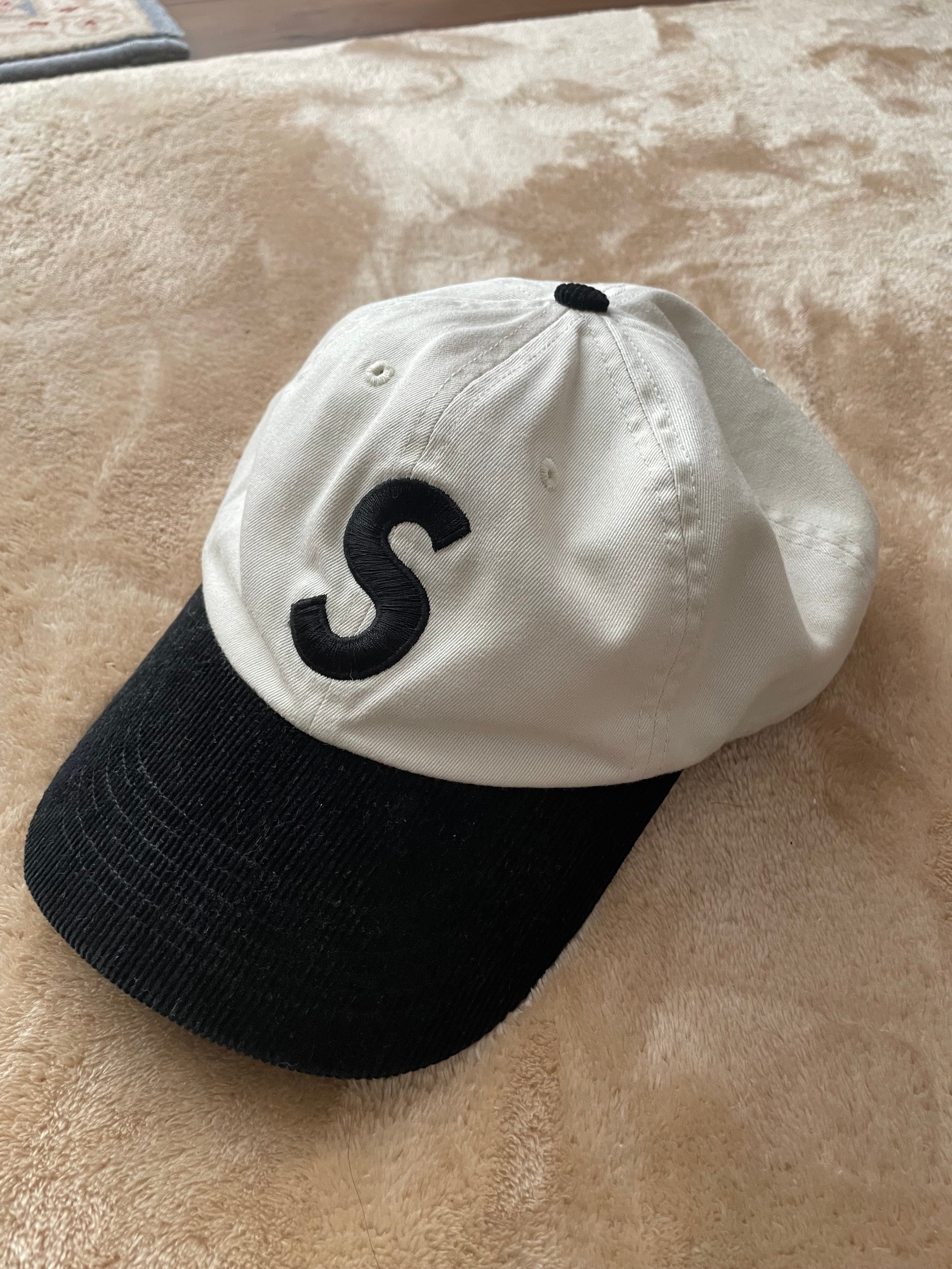 Supreme 2-Tone S Logo 6-Panel "Stone"