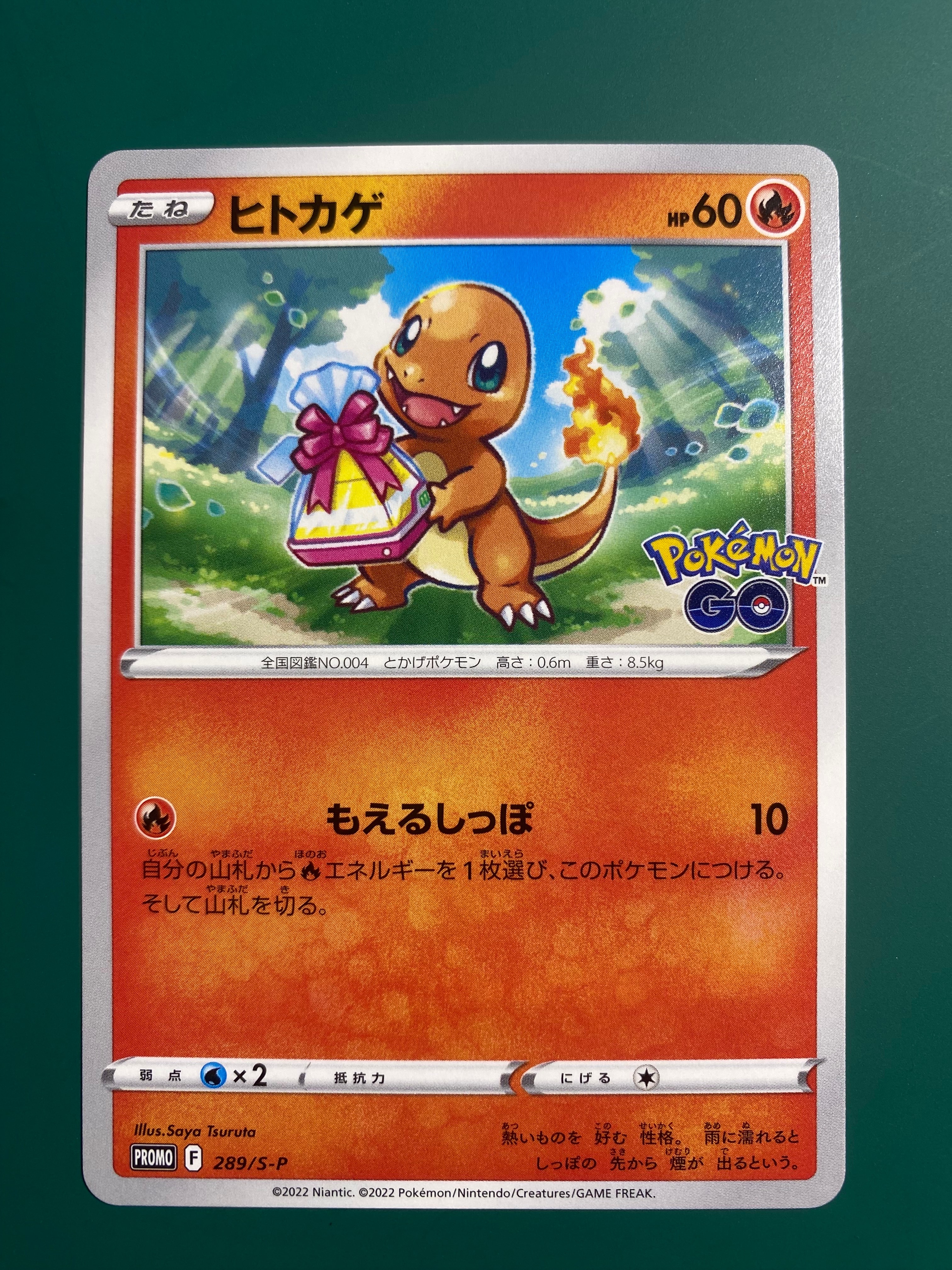 ヒトカゲ P [S-P 289](プロモーションカード「ポケモン GO ギフトキャンペーン」)