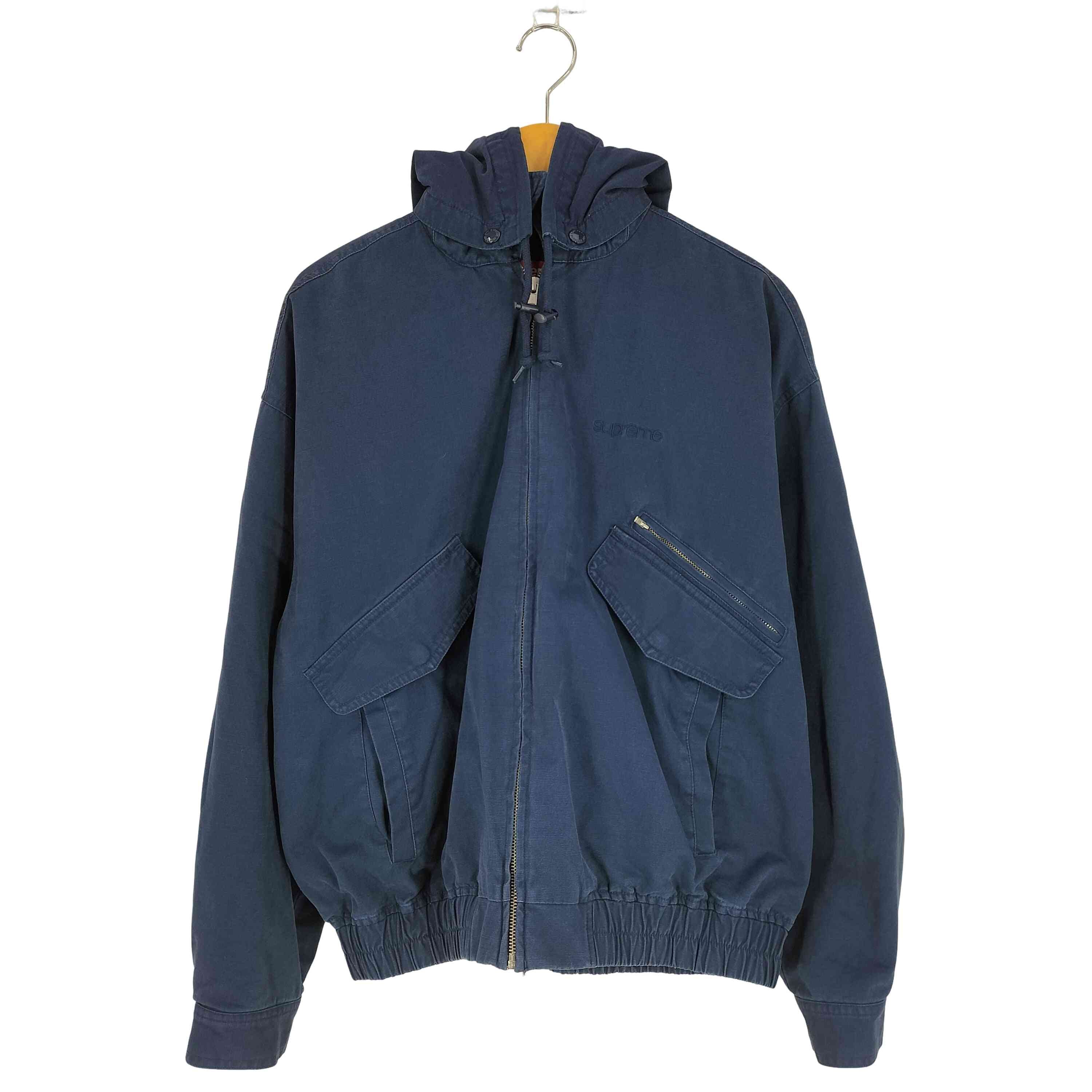 24AW Leather Collar Utility Jacket レザーカラー ユーティリティ ジップアップ ジャケット【1140677186597】