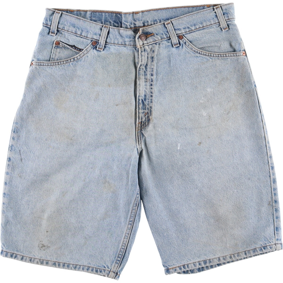 古着 リーバイス Levi's 550 RELAXED FIT オレンジタブ デニムショーツ ショートパンツ メンズw34相当/eaa549268