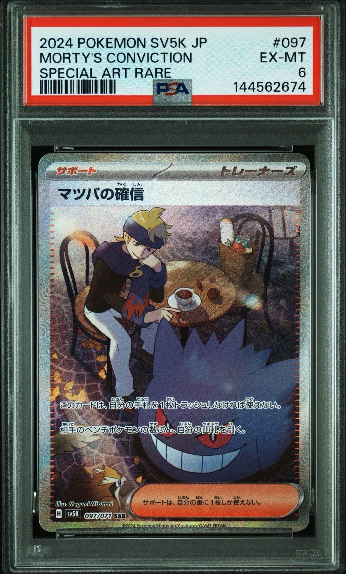 マツバの確信 SAR [SV5K 097/071](拡張パック「ワイルドフォース」)の