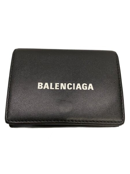 BALENCIAGA Cash Mini Wallet "Black"