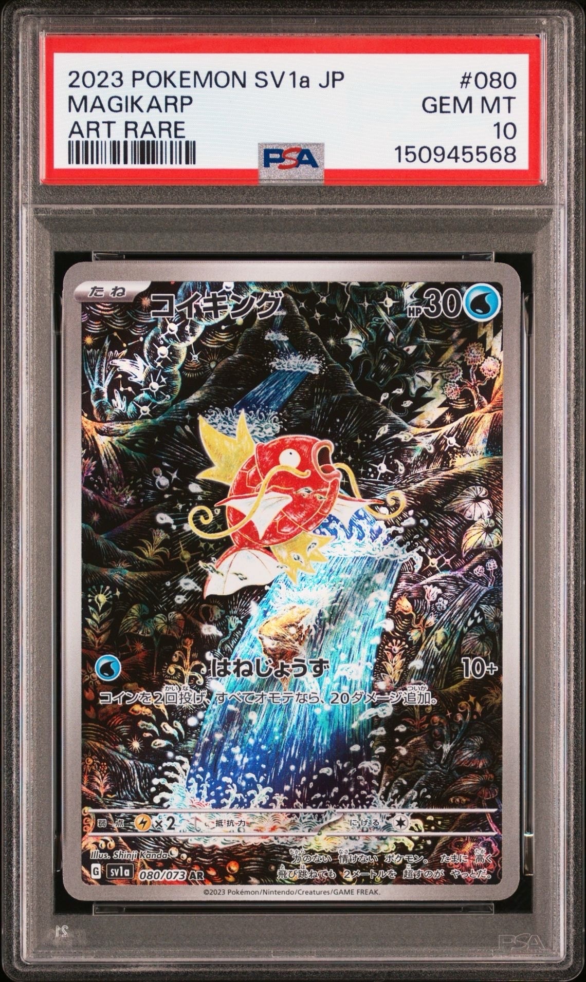 コイキング AR[SV1a 080/073](スカーレット&バイオレット 拡張パック「トリプレットビート」)