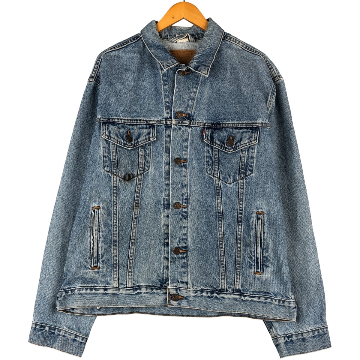 古着 90年代 リーバイス Levi's デニムジャケット Gジャン メンズL相当 ヴィンテージ/eaa603696