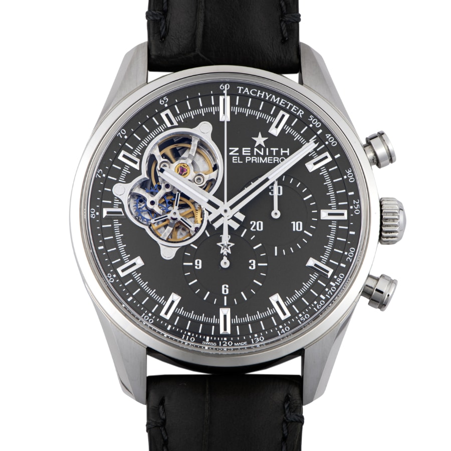 ZENITH ゼニス エルプリメロ クロノマスターオープン 03.20423.4061/91.C833 25本限定 TOMIYAリミテッドエディション【中古】