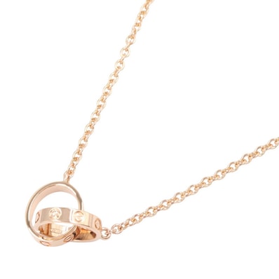 カルティエ CARTIER ベビーラブネックレス ネックレス ジュエリー K18PG(ピンクゴールド) レディース ゴールド系 212300 【中古】