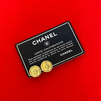 CHANEL シャネル GP イヤリング ゴールド
08877