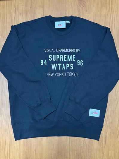 Supreme / WTAPS Crewneck "Black" 21274SPD-CSM03S