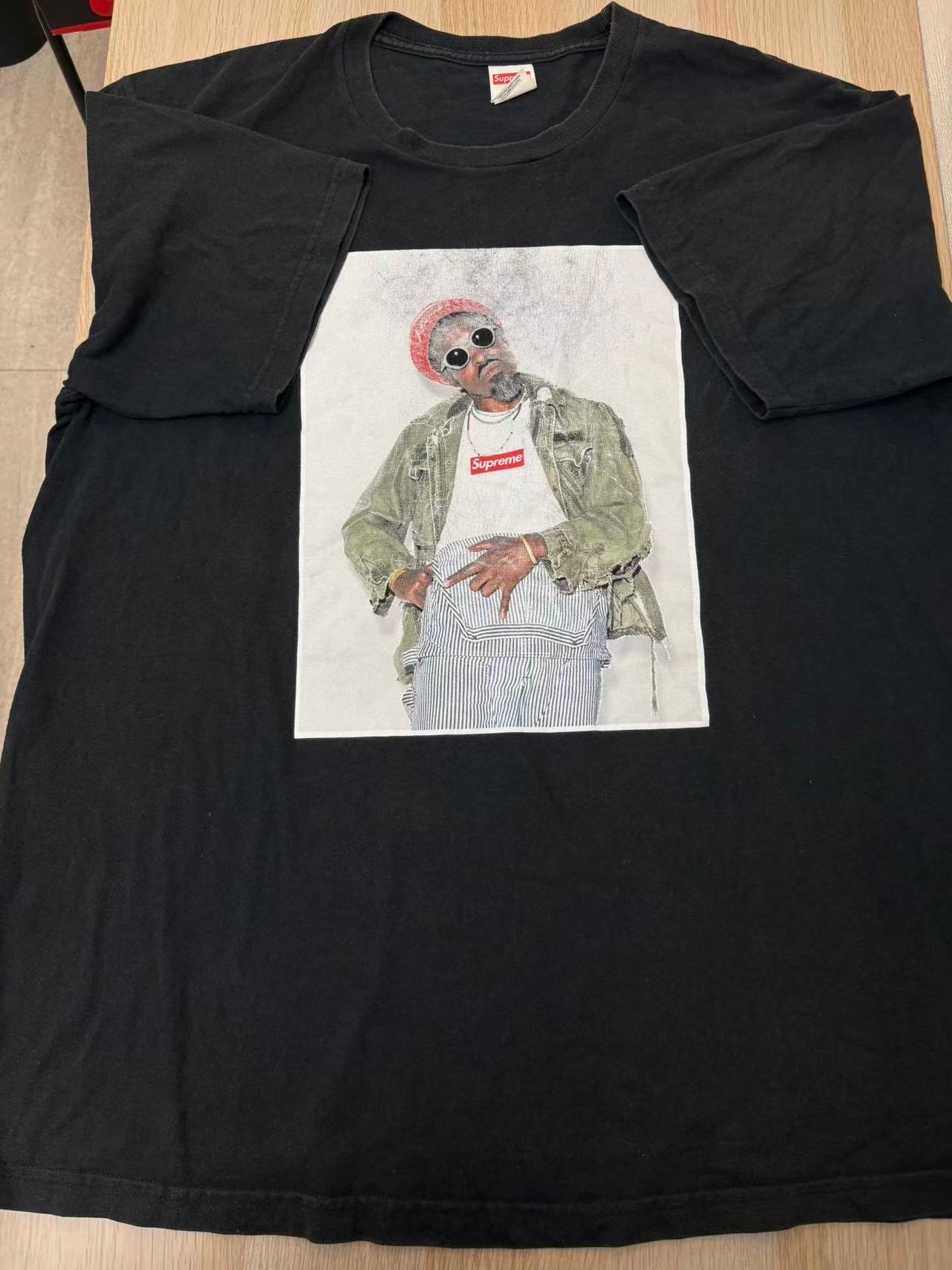 Supreme Small Box Tee Navy Froral Cards RN101837 シュプリーム Tシャツ ネイビ― サイズM 美品 中古 4b012607 Supreme Small Box Tee 