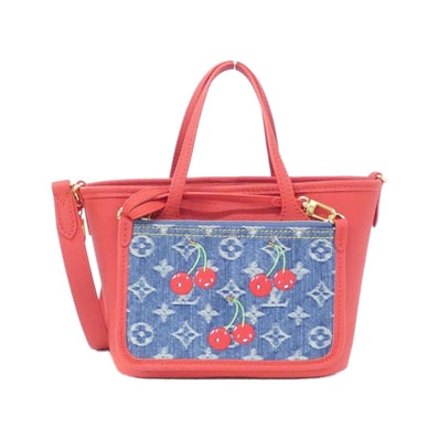 ルイヴィトン モノグラム チェリー デニム(LV X TM) ネヴァーフル インサイドアウトBB M14997 バッグ